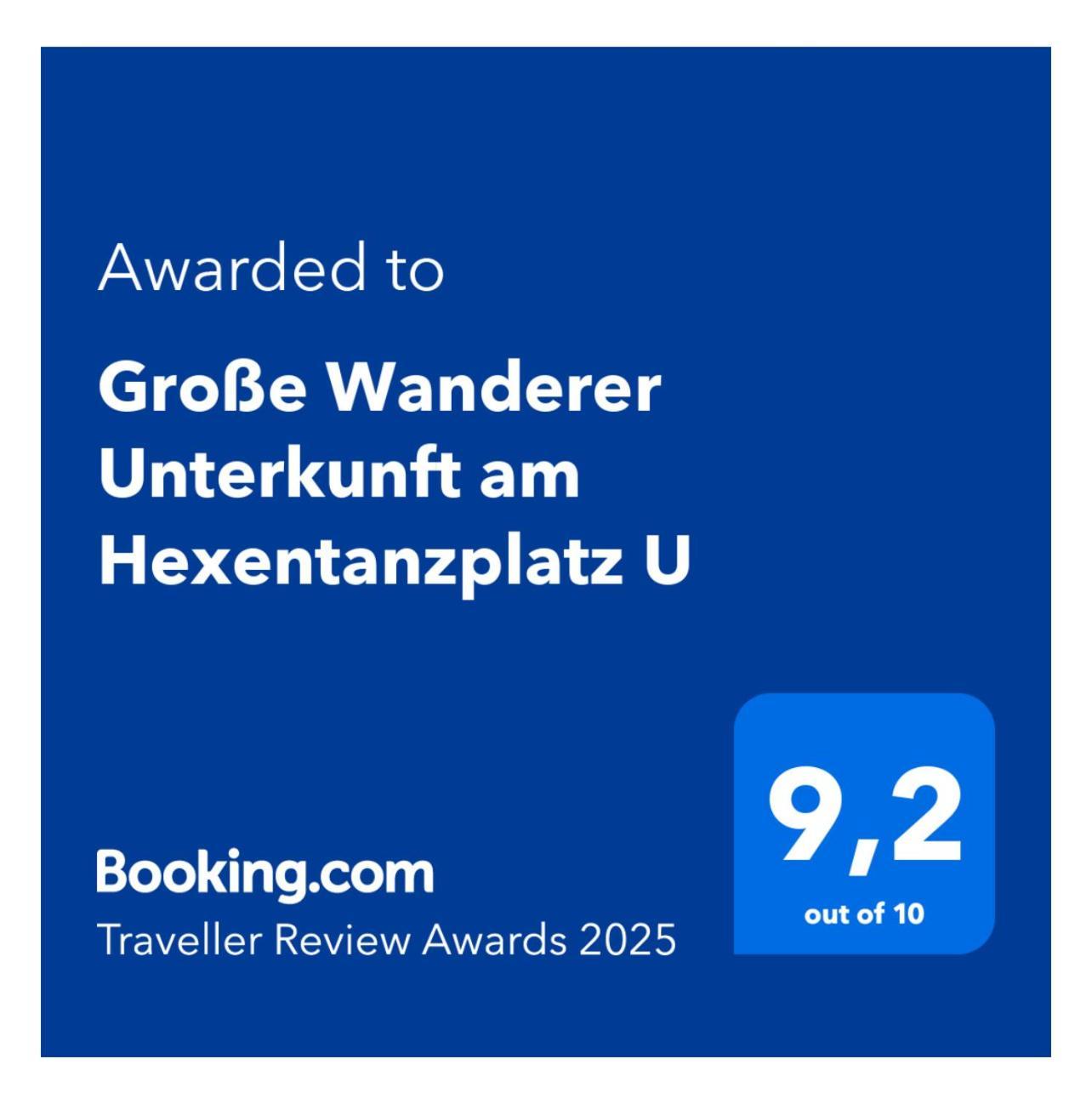 Grosse Wanderer Am Hexentanzplatz U